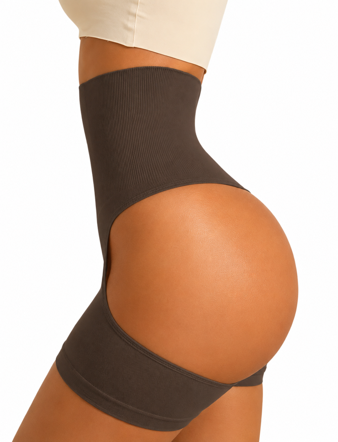 Tummy control and butt-lifting shorts